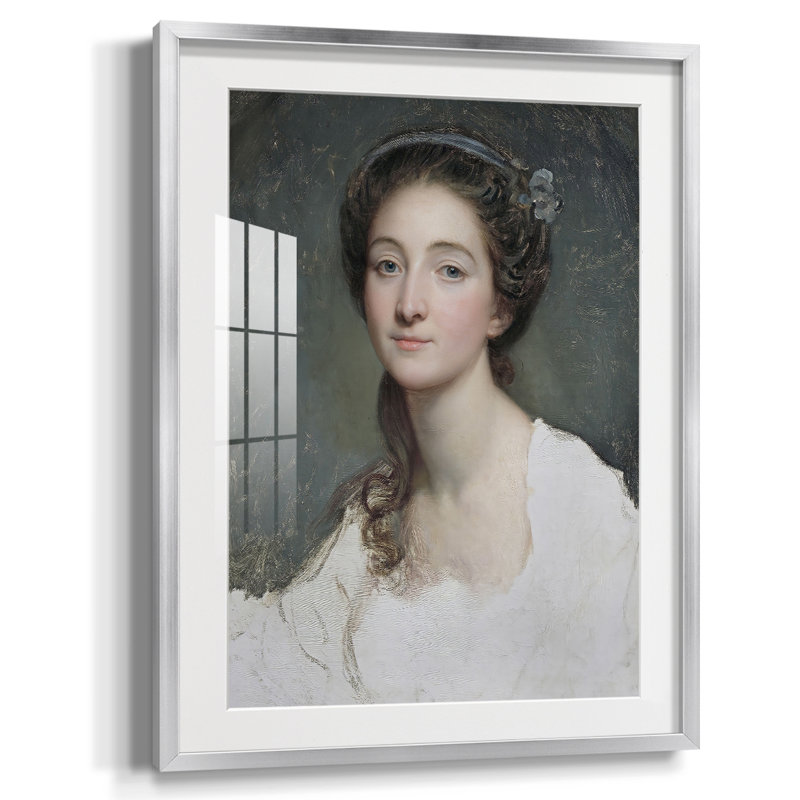 Vintage Portrait Print LXV - impression encadrée