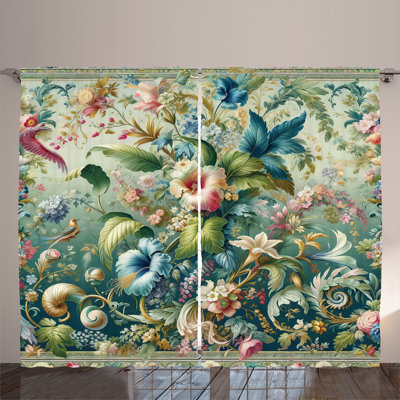 Holsted Semi Sheer Curtain Pair