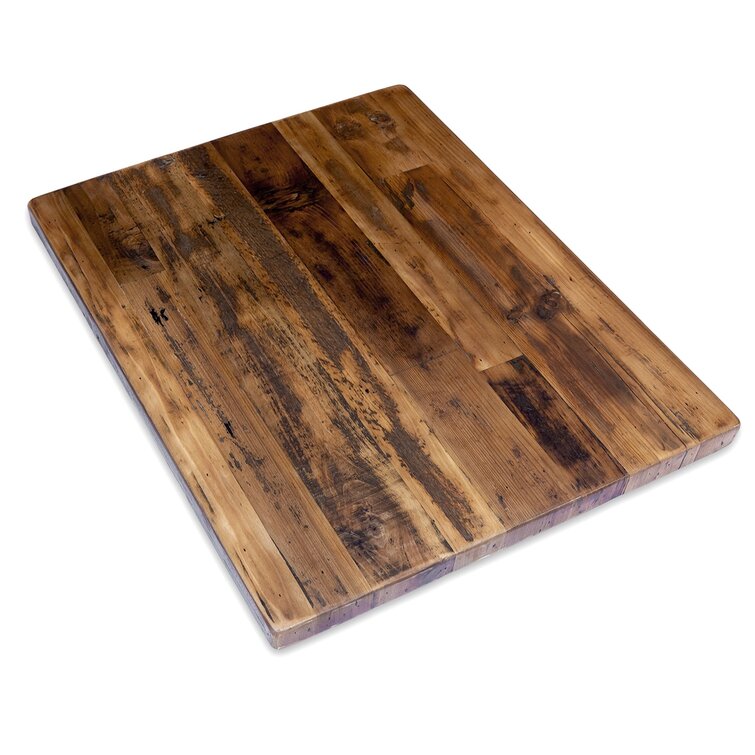 In Stock 1.5 Thick Reclaimed Solid Wood Table Tops