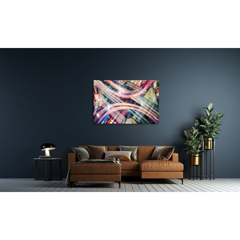 Intersection Of Light - Print on Plastic / Acrylic, 80cm H x 120cm W x 10cm D, Unframed