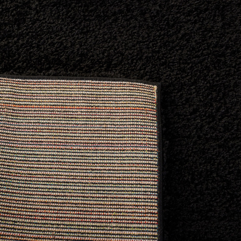 Sgl-Demi-Leigh Shag Performance Solid Color Rug, Rectangle 5'3" x 7'6"