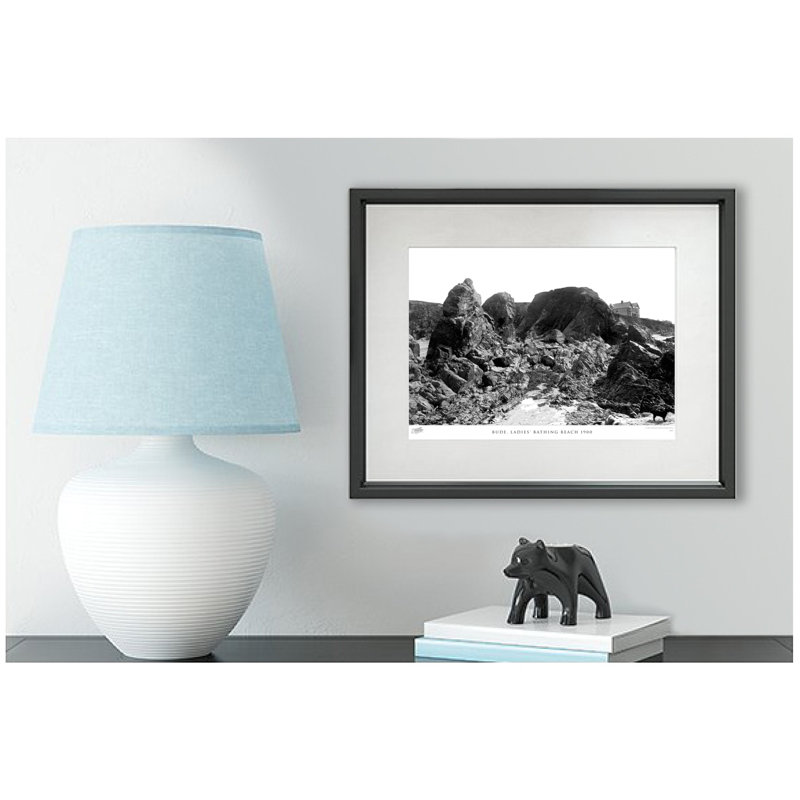 Bude, Ladies - Single Picture Frame Print, 28cm H x 36cm W x 2.3cm D