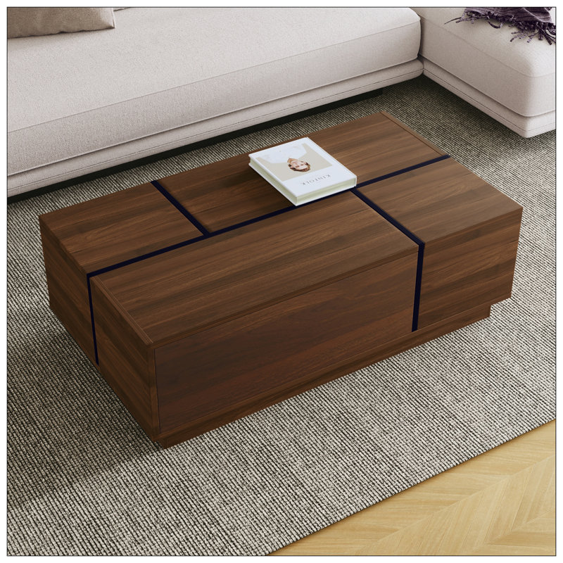 Table basse, Noyer