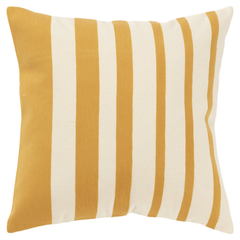 Coussin Karka, Jaune / Naturel