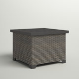 Romford Square Metal Outdoor Side Table
