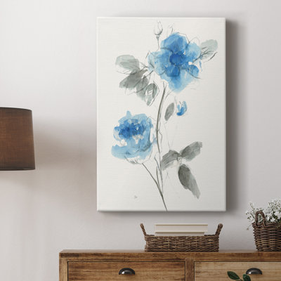 Croquis bleu I - Cavas enveloppés de galerie