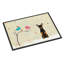 Tapis d'extérieur antidérapant Humboldt Christmas Presents Entre amis Manchester Terrier-18736699