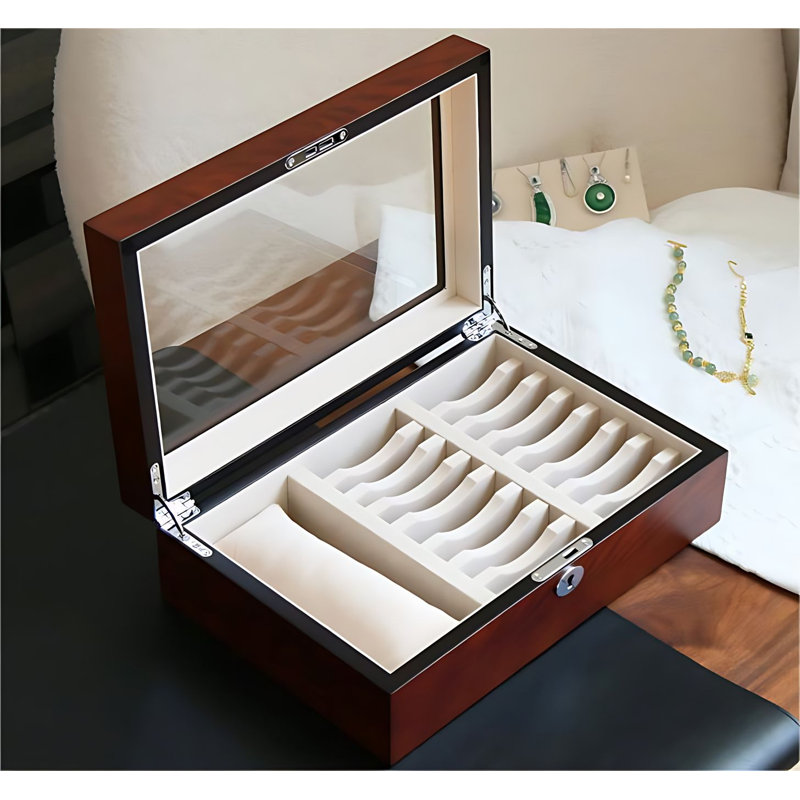Boîte à bijoux +, Brun