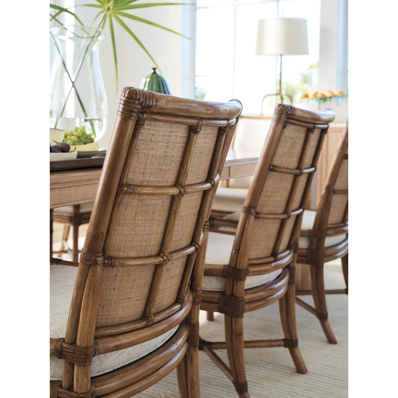 Key Biscayne Upholstered Dining Chair, Beige
