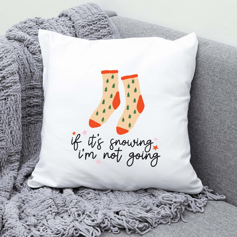 ChristmasPNG_2 Reversible Throw Pillow, 14" x 14"