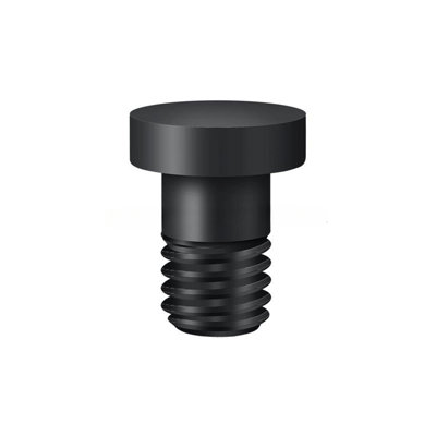 Deltana HPSS70U5 Extended Button Tip for Solid Brass Hinges in Antique Brass