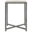 LA Stone Cross Legs End Table-57939267-57939268