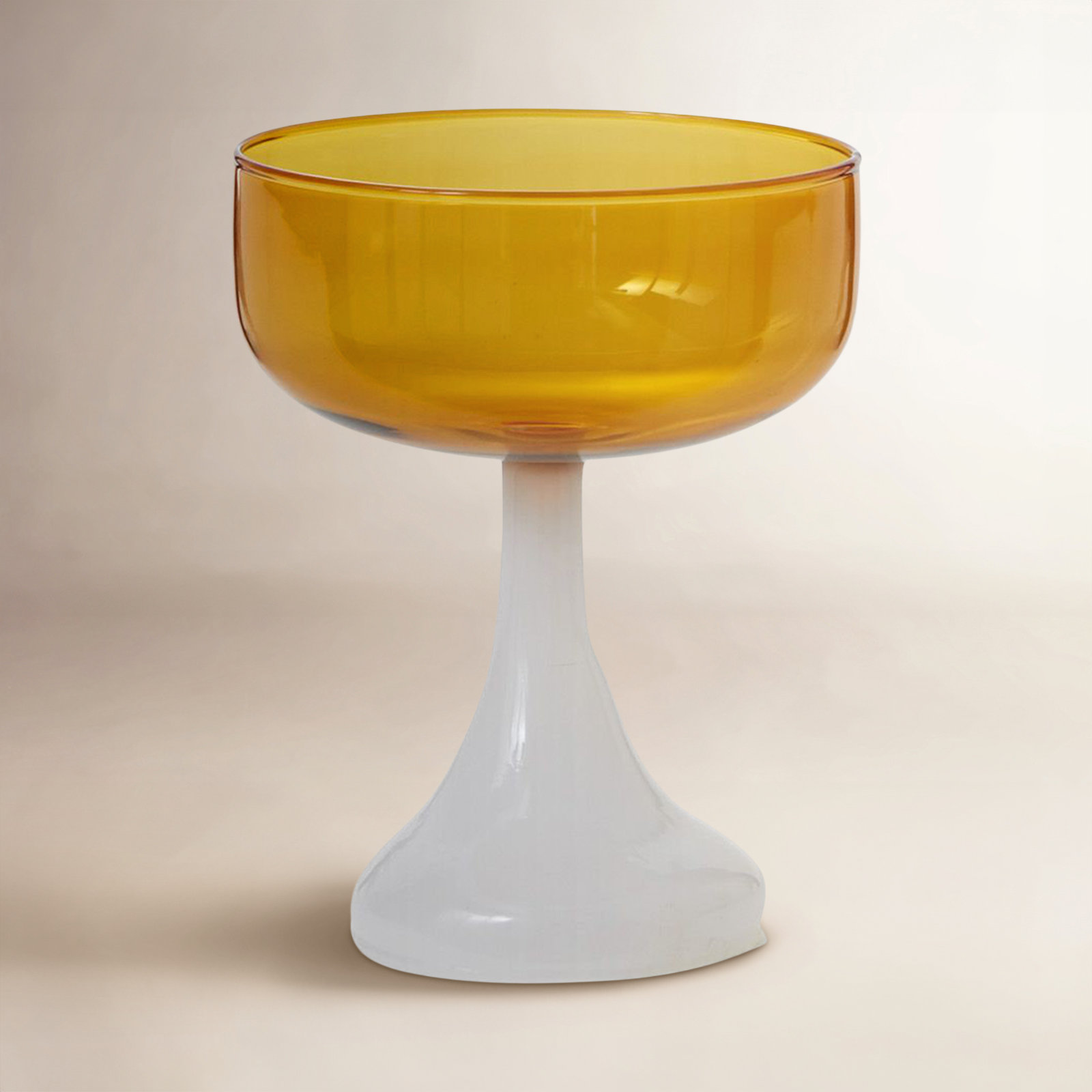 Aredale 12oz. Handmade Coupe, Yellow