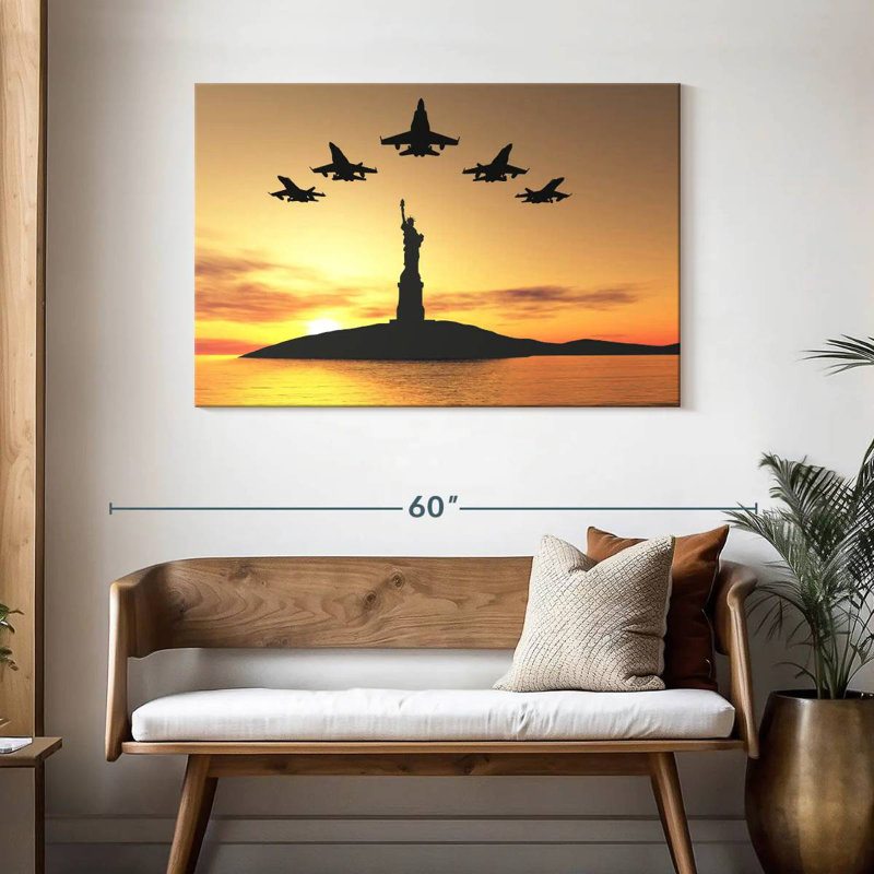 Mait NYC Air Force, 30" H x 45" W