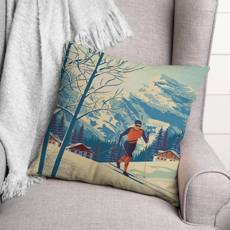  Housse et insert de coussin carré Eat Sleep, H 16 po x l 16 po x P 1,5 po