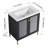 Vlado 32.01 " W Freestanding Standard Single Vanity Bathroom Vanity With Ceramic Top