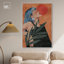 «Reed Moon Portrait Canvas Modern Boho Portrait Wall Art» par Art Remedy-104325131-104325135