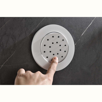 Système de douche complet avec valve brute
