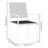 Ginnie Patio Dining Set with Square Table-1639815265