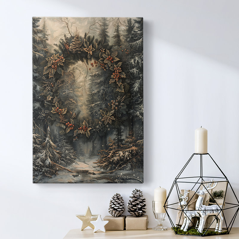 Art des Fêtes de Noël - Toile tendue avec châssis DCxxvi