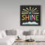 « licorne magic iv on black », art sur toile-33413494-90744745