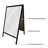 A-Frame Sidewalk Melamine Photo Memo Board-12344327-12344326