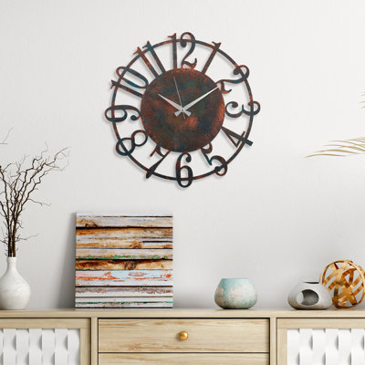 Decorative Metal Wall Clock