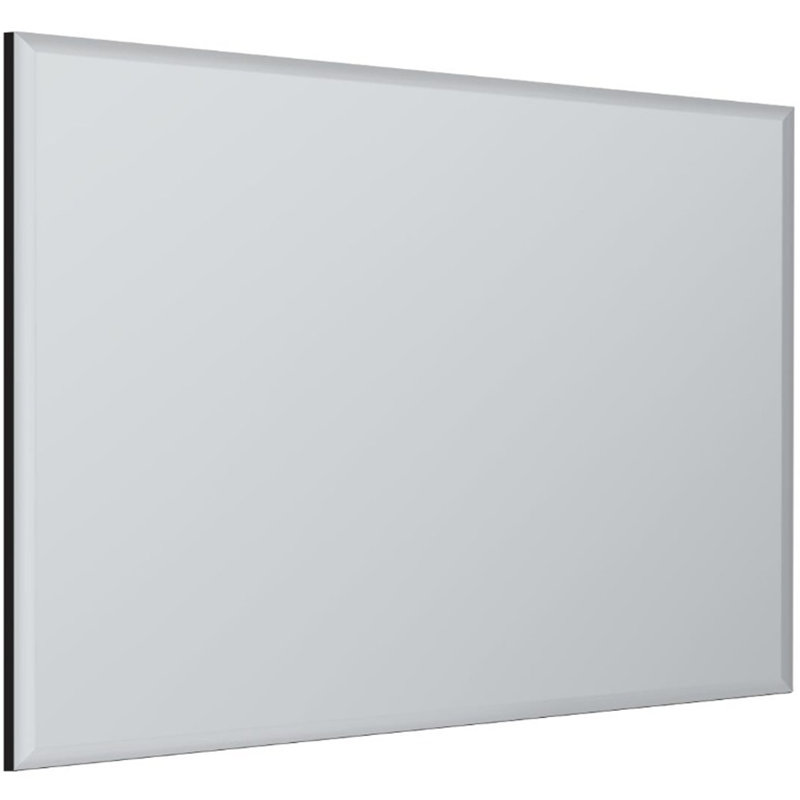 Azariea Wood Flat Wall Mirror, 27cm x 23cm