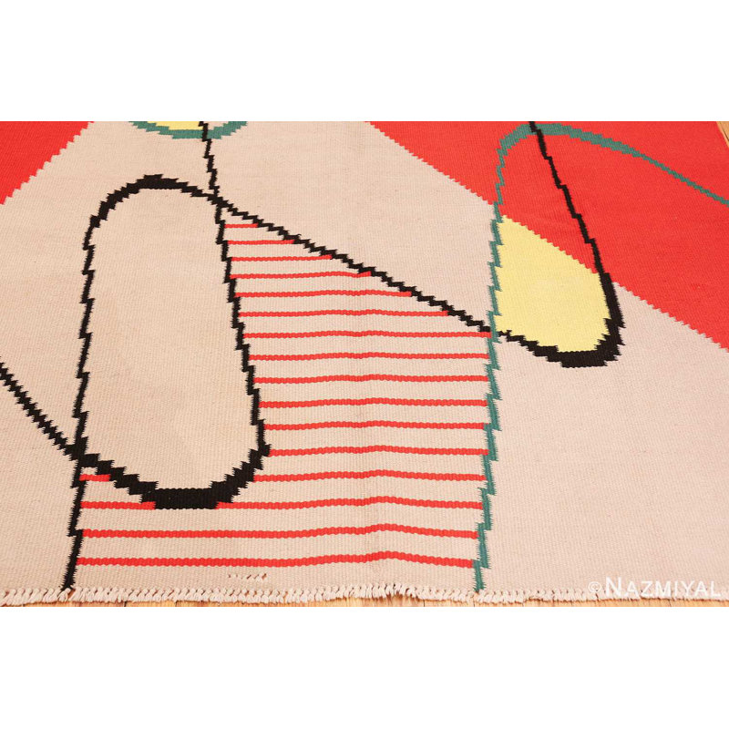 One-of-a-Kind Rectangle 6'4" X 9'7" Flatweave Area Rug