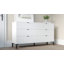 Commode double 6 tiroirs l 59 po-113782116