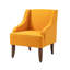 Chaise d'appoint en lin 26 po de largeur-567958500