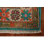 Tapis décoratif turquoise Kazak