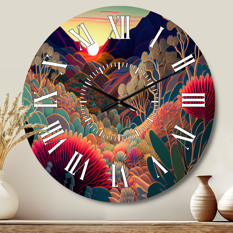 Horloge murale, Médium