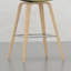 Tabouret à hauteur de comptoir / de bar Bentwood (ensemble de 2)-1668989576