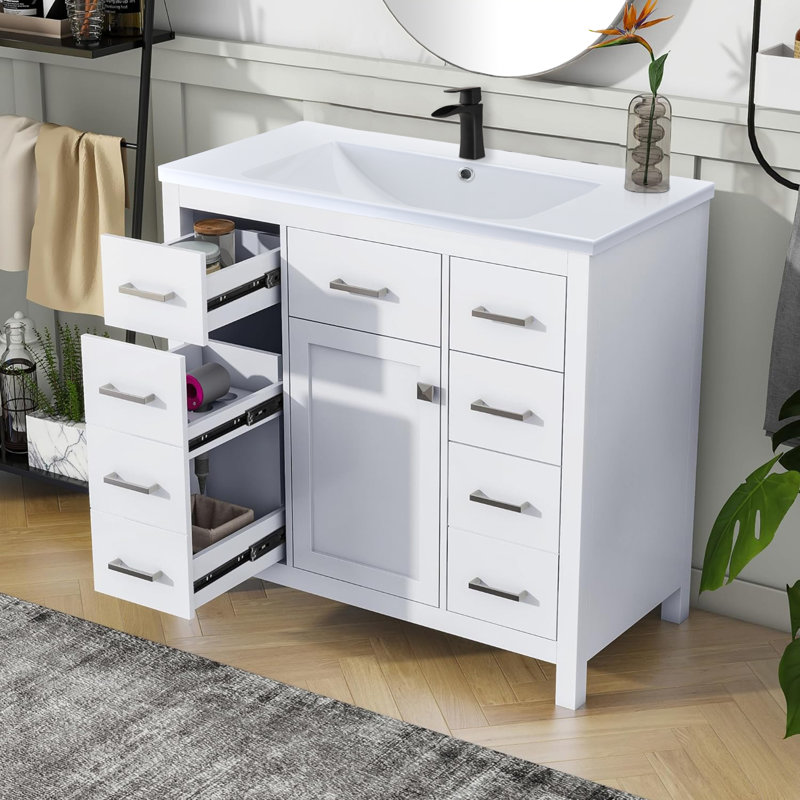36 dessus de meuble-lavabo simple