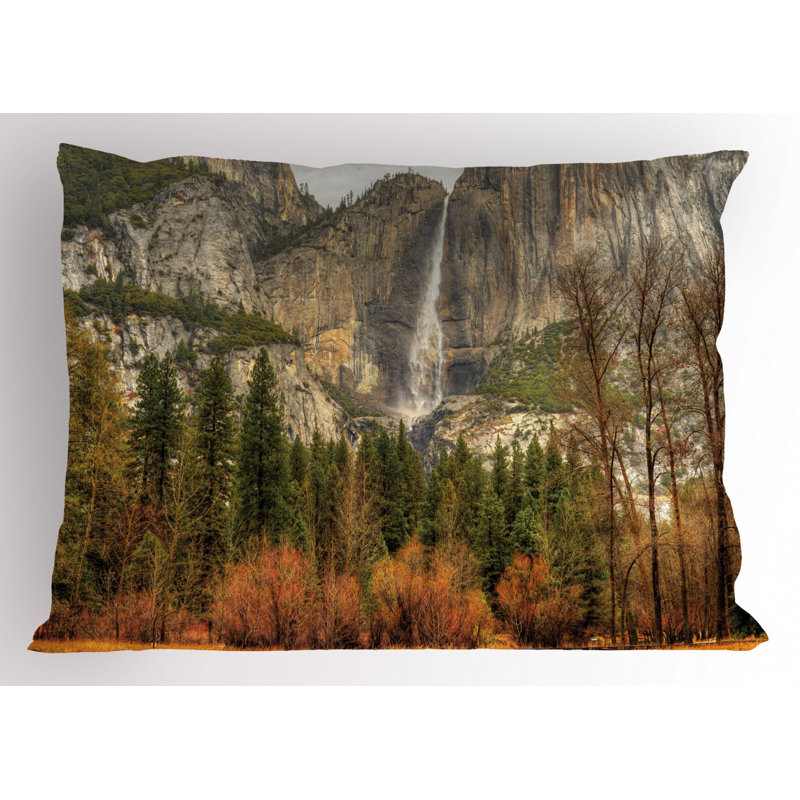 Mountain Polyester Sham Set, Twin