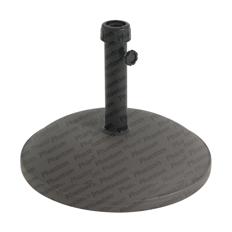 Parasol rond extérieur Ander 68 lb brun