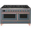Majestic II 60" 5.02 cu. ft. Freestanding Dual Fuel Range with Griddle-60221642-48279821