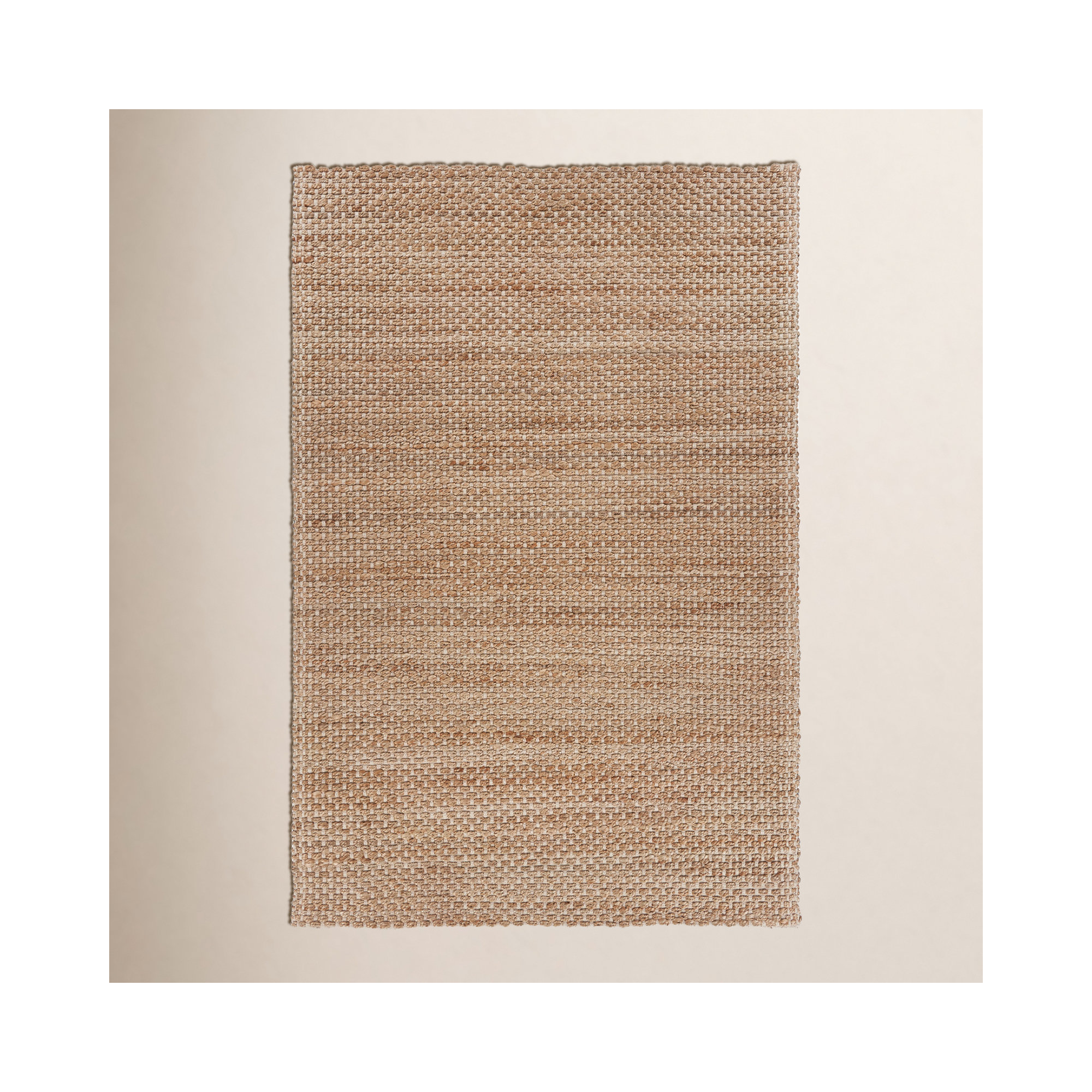 Cheviot Modern Farmhouse Handmade Natural Fiber Jute Indoor Area Rug with Cotton Backing, Rectangle 5' x 7'9"