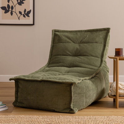 Bean Bag Bazaar Dolce Corduroy Lounger Bean Bag