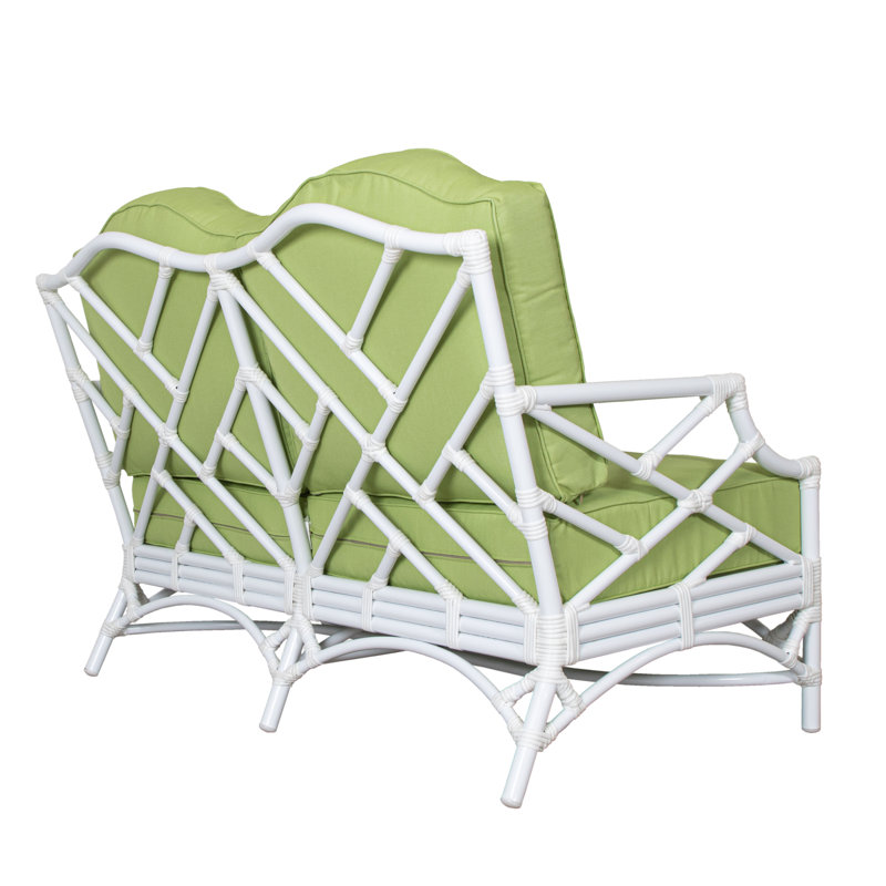 Chippendale Outdoor 2 - Seat Loveseat, Green