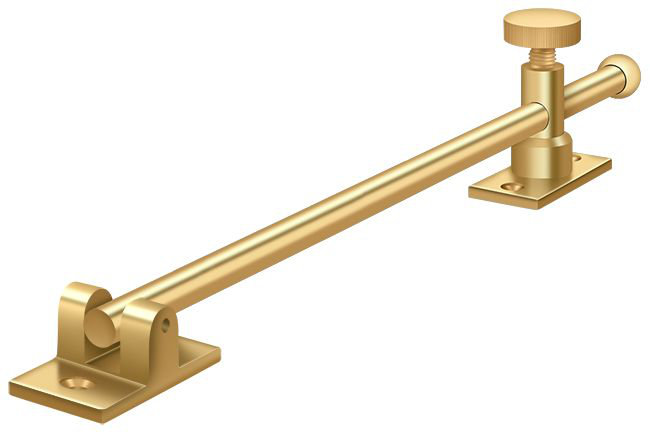 HD Casement Stay Adjuster, PVD Polished Brass