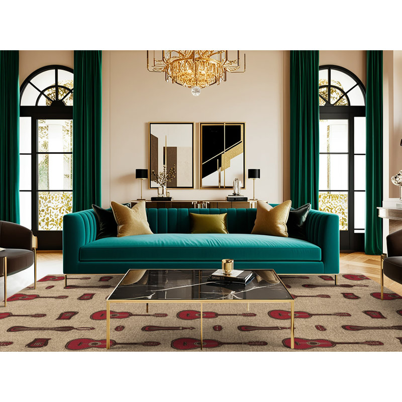  Tapis lavable Balalaika, Rond 4 pi