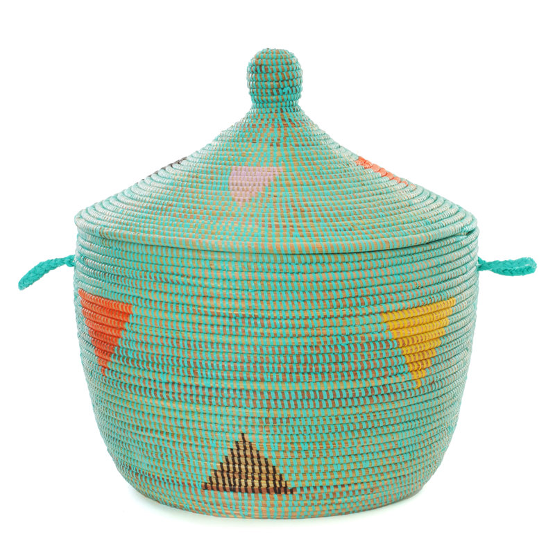 Panier de rangement Aqua Teranga Triangles