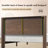Dezera Solid Wood Platform Bed With 48.6'' Headboard-698257391-698257389