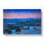 Mountain Range Behind The Cabin In Abstract - Wrapped Canvas Print-55310770