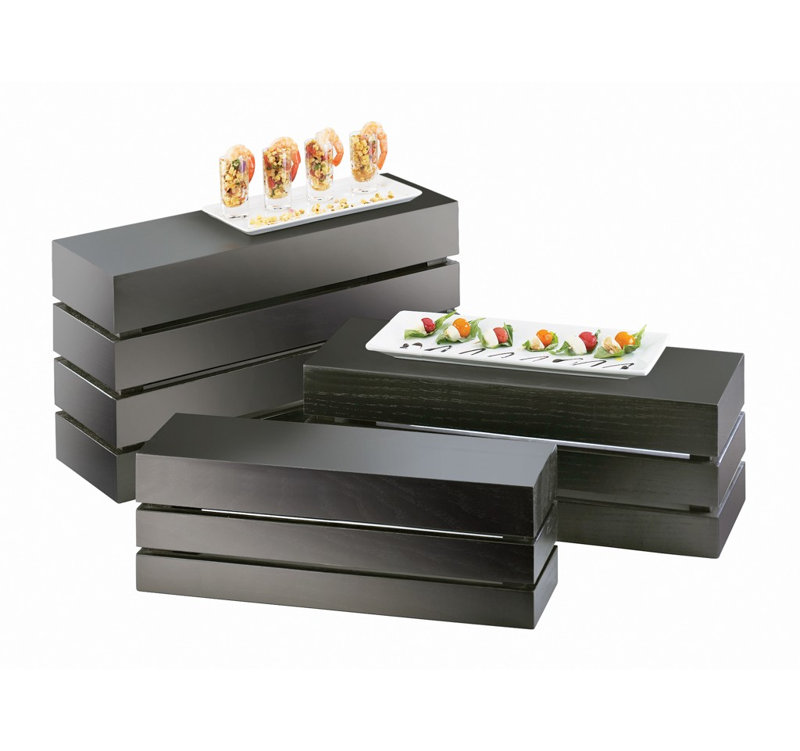 Rectangular Crate Riser - 20" X 7" X 3", Midnight