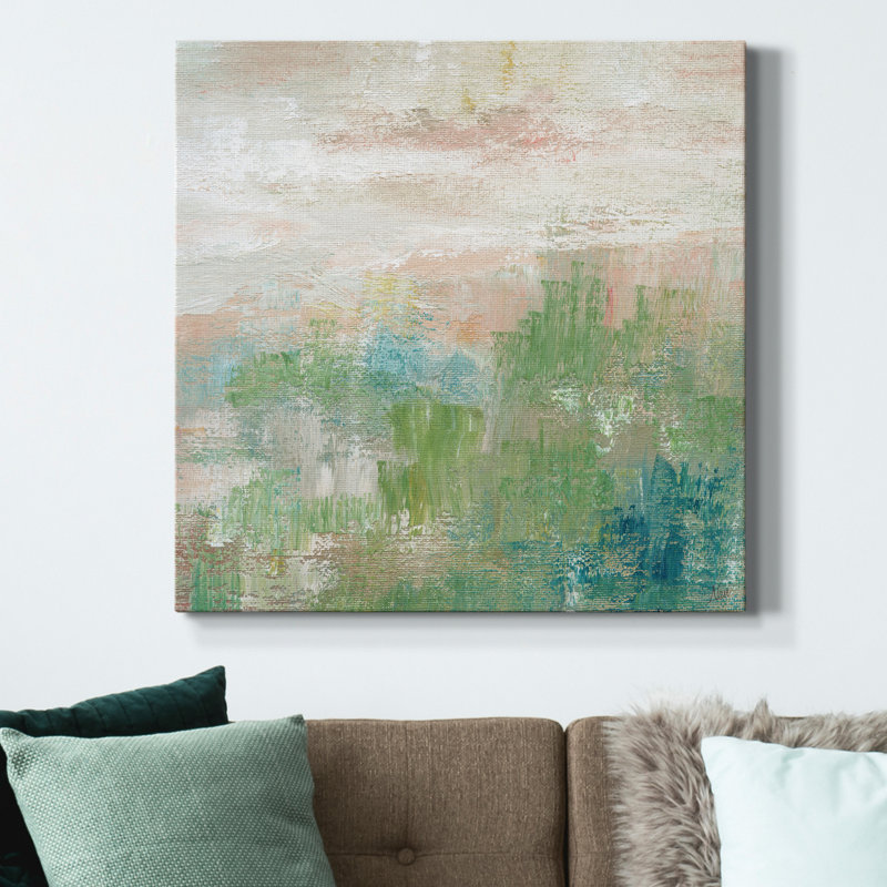 Sea Foam II - impression sur toile tendue, H 24 po x l 24 po x P 1 po