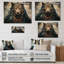" Native Art Bear Costume "-1047912476