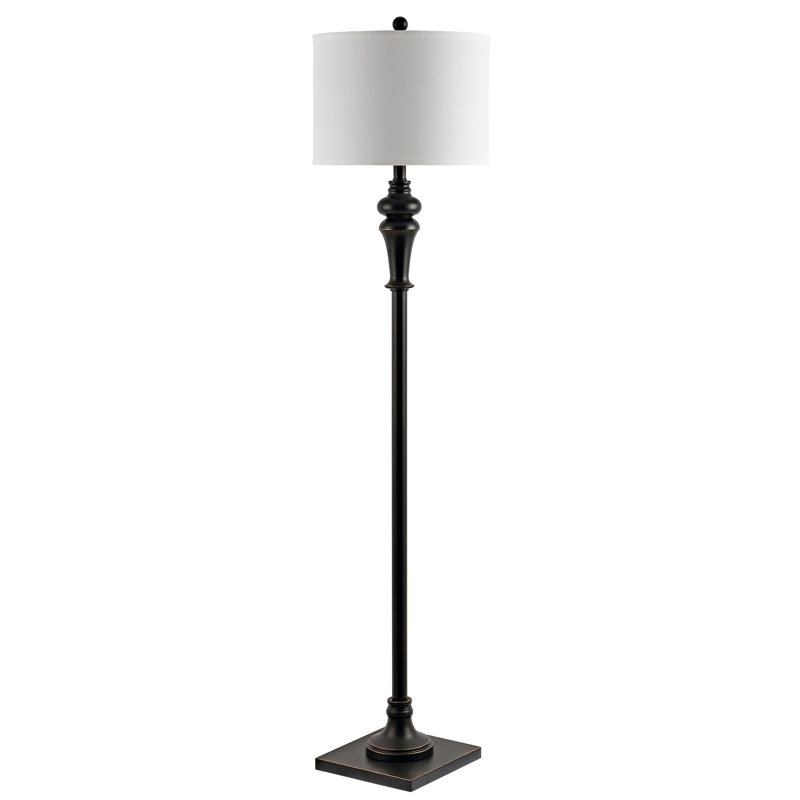 Lampe sur pied 61 po Wein, Noir, noir, noir, noir